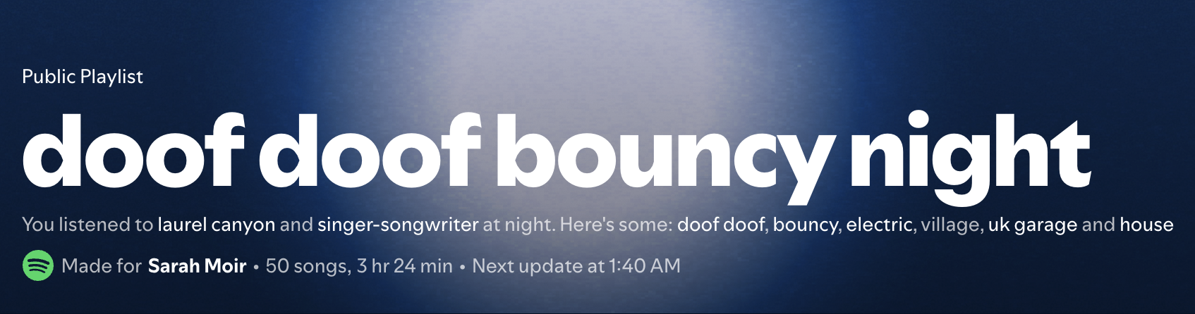 doof doof bouncy night